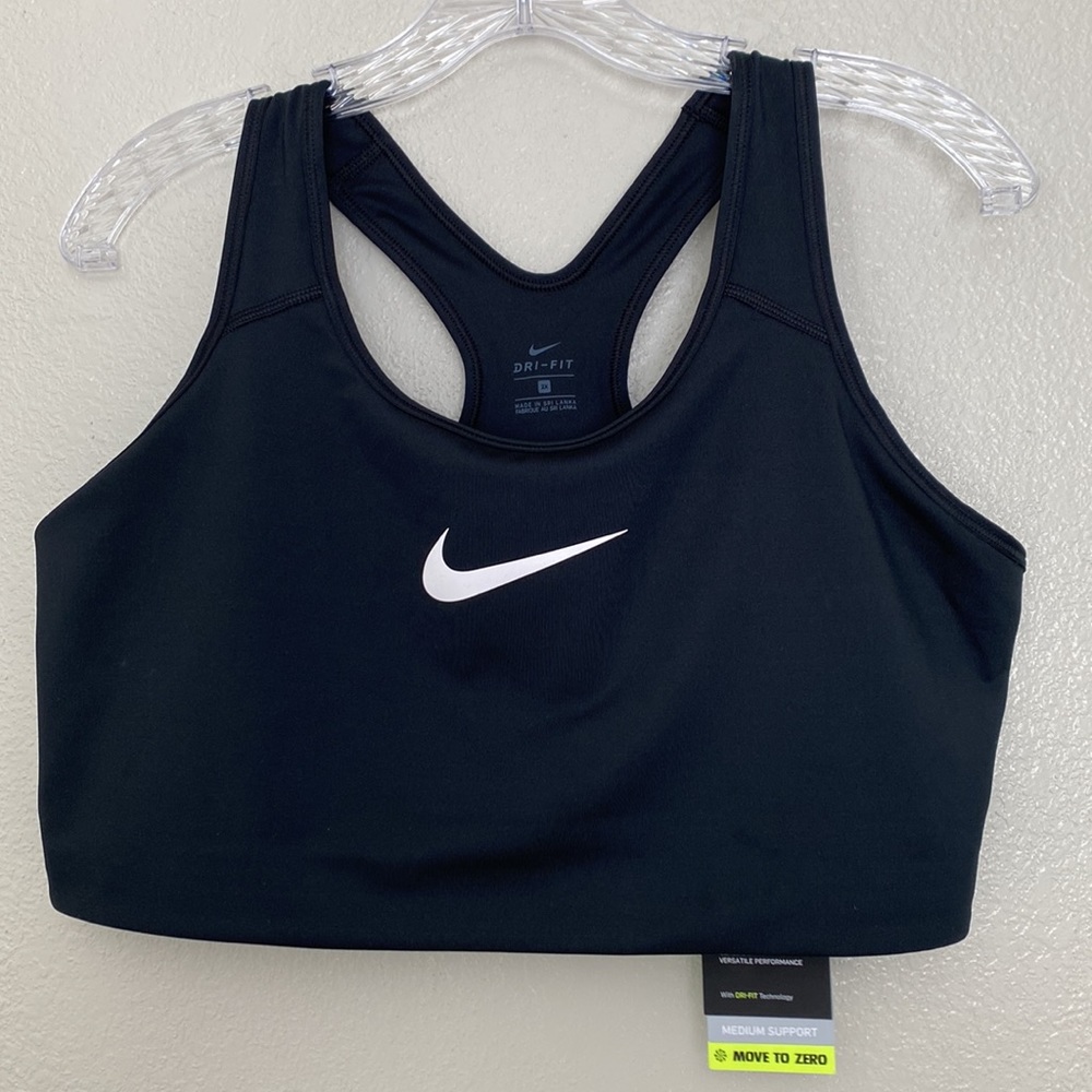 Nike Swoosh Plus Size Non-Padded Medium Support Bra 2X